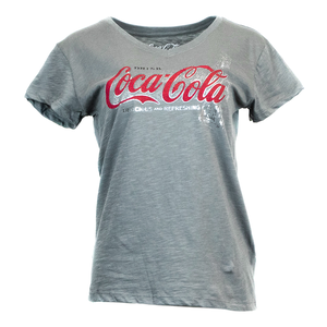 Coca-Cola Delicious & Refreshing Women's V-Neck Tee 