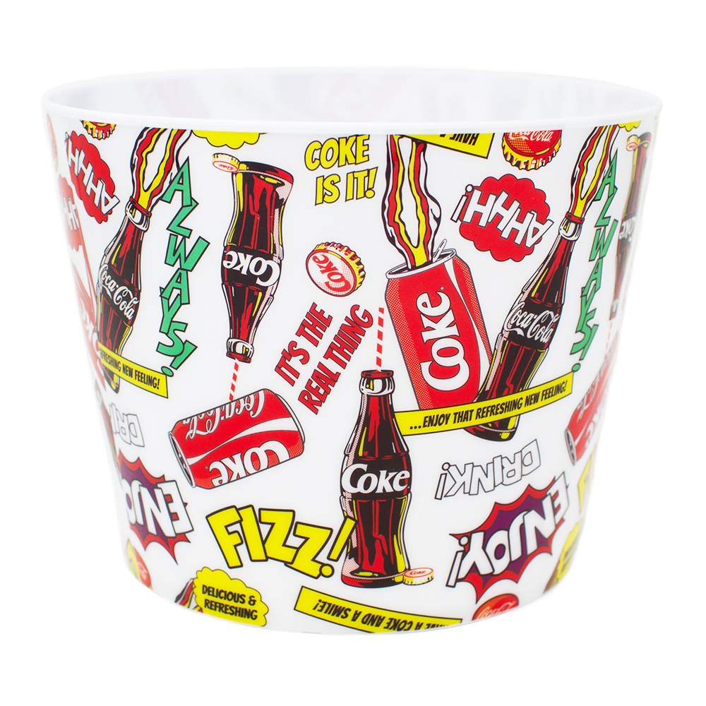 Coca Cola Tablett D-37cm Gastronomie Getränkehalter Gastro Bier Biertablett 