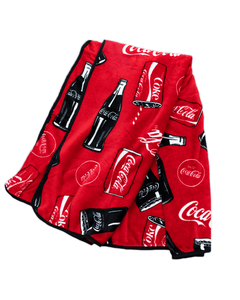 Coca-Cola Icons Red Plush Blanket