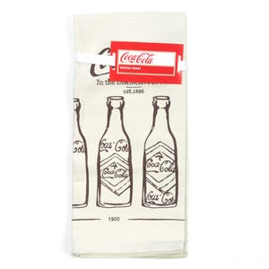 Coca-Cola Bottle Evolution Towels - Set of 2