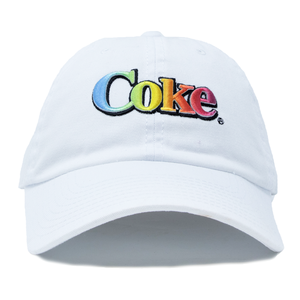 Coke Multi Colored Logo Baseball Cap