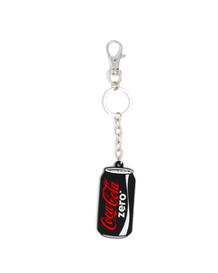 Coke Zero Can Silicone Keychain