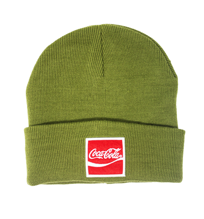 Coca-Cola Arden Square Knit Beanie | Coca-Cola Store Coca-Cola Arden Square Knit Beanie | Coca-Cola Store