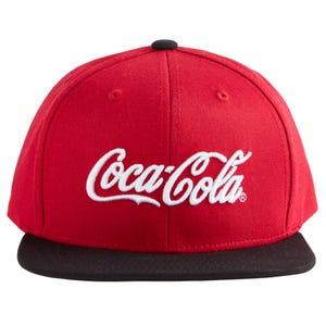 Coca-Cola Script Flat Bill Youth Baseball Cap