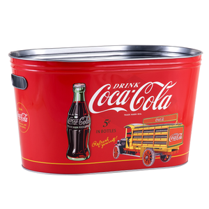 Coca-Cola Galvanized Tin Large Tub