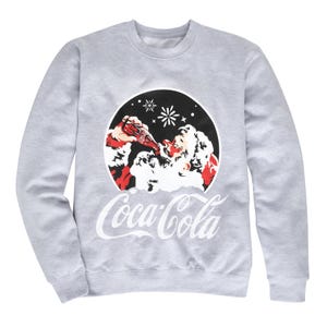 Coca-Cola Santa Drinking Unisex Sweatshirt