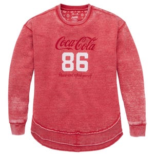 Coca-Cola Women's '86 Pause Refresh Poncho Fleece