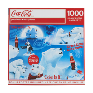 Coca-Cola Polar Bear Collage Puzzle