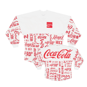 Coca-Cola X Spirit Jersey Languages Unisex LS Tee